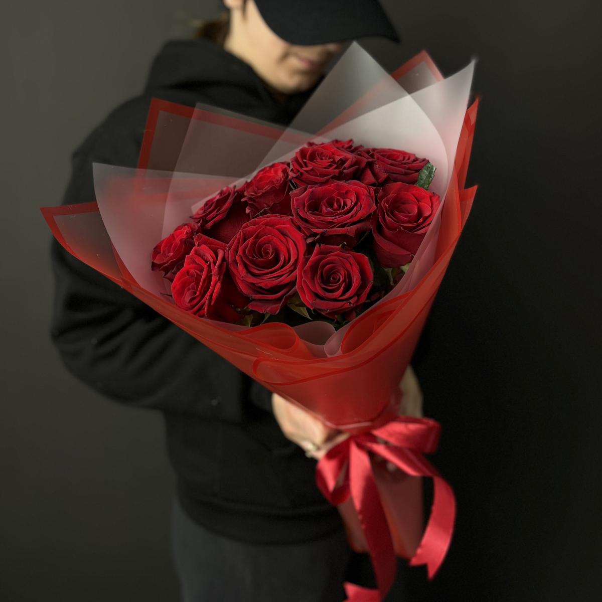 Роза красная (Эквадор) 40 см