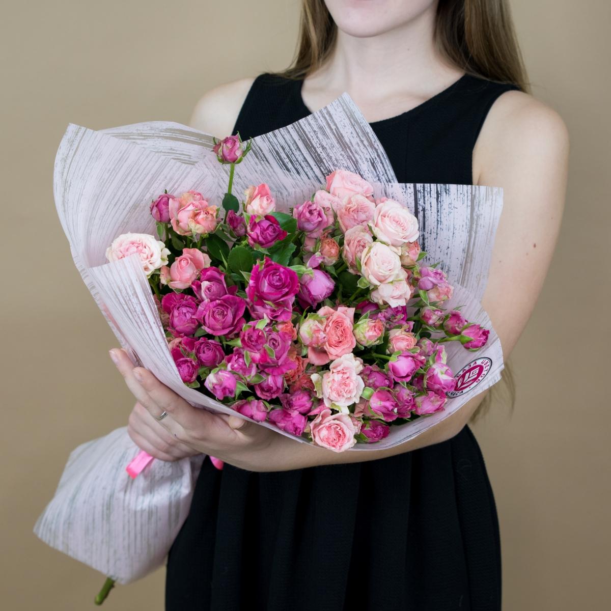 Розы кустовые розовые код товара: 899kurgan
