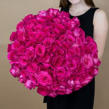 Розовые эквадорские розы 40 см